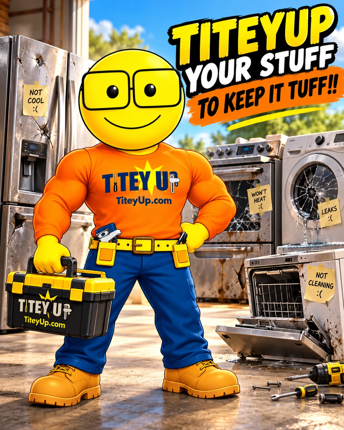 TITEY UP — Titey up your stuff to keep it tuff